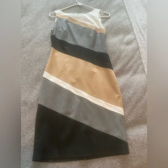 White House Black Market | Dresses | White House Black Market Multi Color Dress  Work Dress | Poshmark